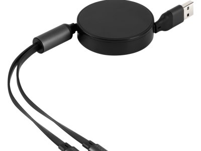 MAX 2IN1 USB / Type-C kabl za punjenje i prenos podataka, 2 u 1, 100W