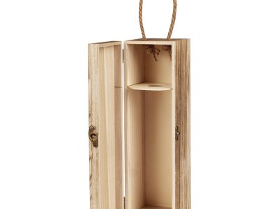 MUSCAT Drvena poklon kutija za flašu