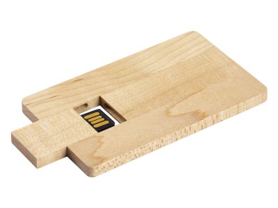 CREDIT CARD WOOD USB flash memorija