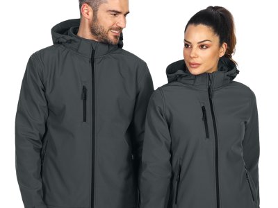 PROTECT MEN Softshell jakna sa skidajućom kapuljačom