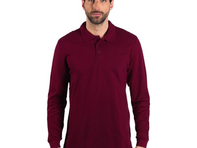 AZZURRO II LSL Pamučna polo majica dugih rukava, 180 g/m2