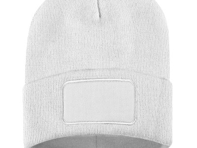 ANDI Zimska kapa sa istaknutim pravougaonim delom za brendiranje