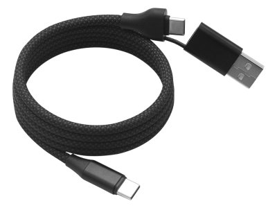 DOPPLER 240W 2IN1 USB / Type-C kabl za punjenje i prenos podataka sa magnetom, 2 u 1, 240W