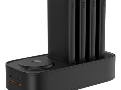 REVOLUTION Pomoćna stanica sa baterijama 4 x 10.000 mAh, 65W, sa magnetom