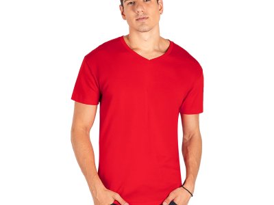 TARGET V MEN Pamučna majica, V izrez, 160 g/m2